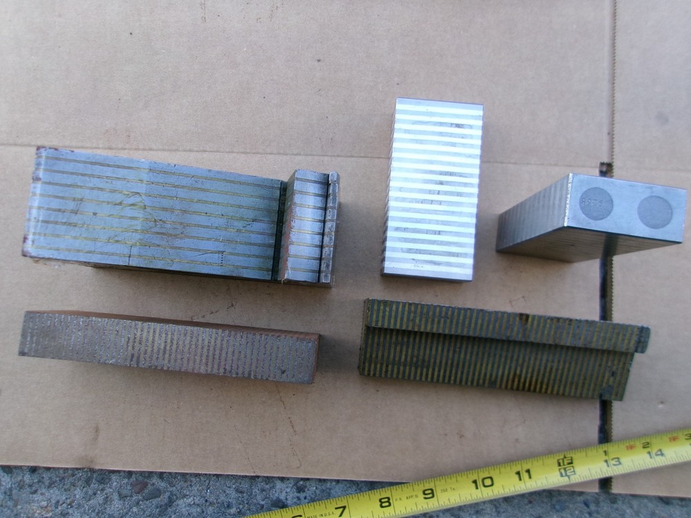 MAGNETIC PARALLEL SET & 2 V-BLOCKS & SINGLE PARALLEL LOT
