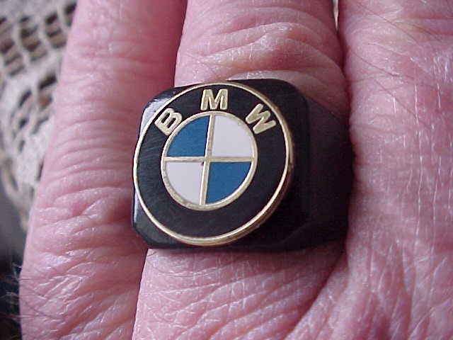 BMW Black Chrome Ring Size #12 Quality Class EXC Used