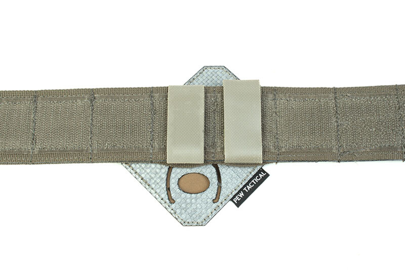 45 Degree Tactical Belt Molle Converter Plate Double Mag Bag Panel Platform