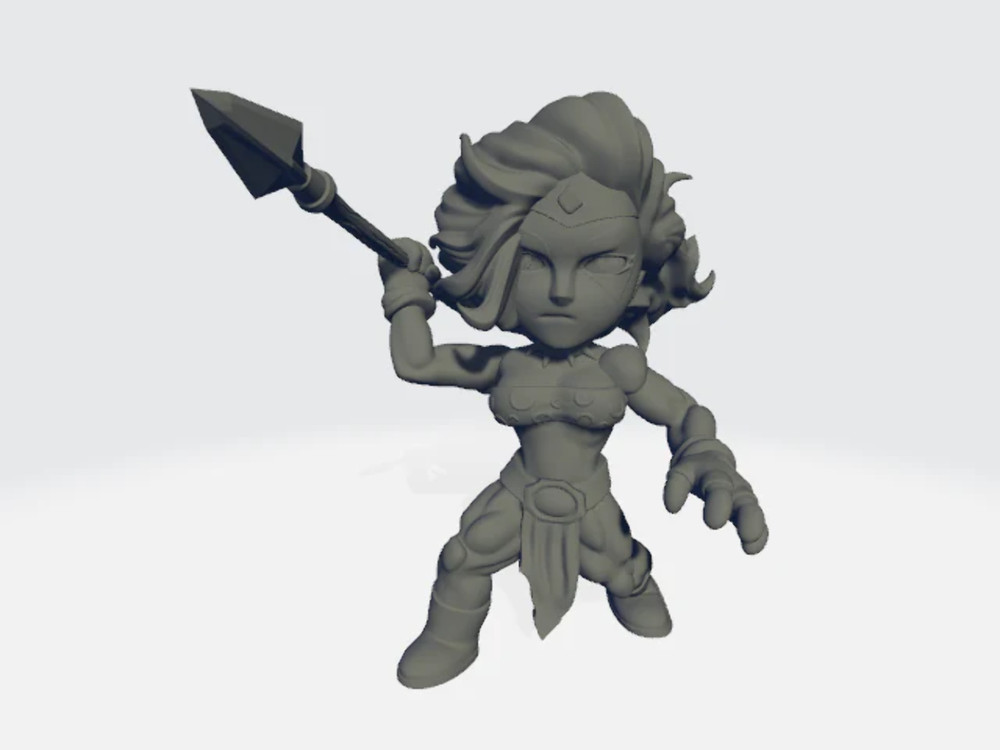 Chibiatures - Amazon Spear #2