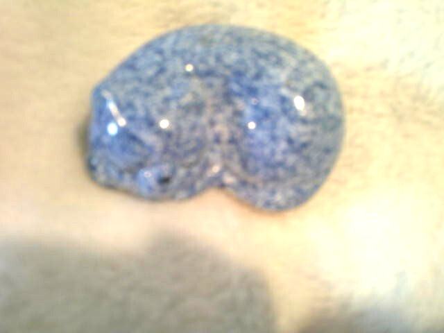 A Sleeping Cat figure, Butterfly Dish, Decorative Egg ( Please read )