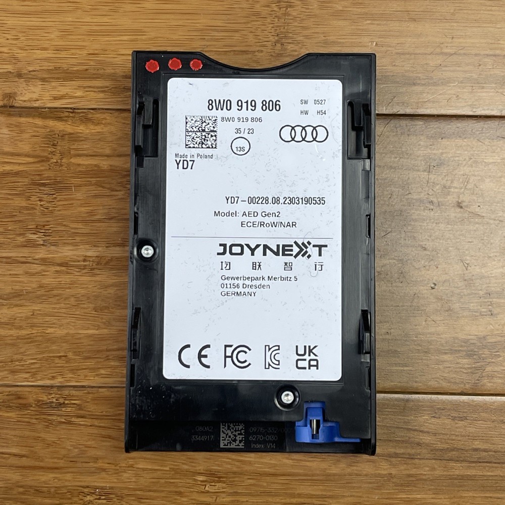 2019-2025 Audi A6 C8 Immobilizer Control Module Reader Unit 2k Miles OEM