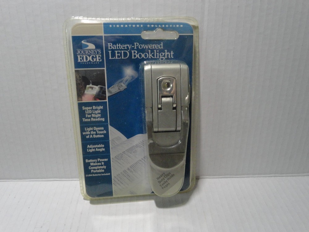 J0URNEYS EDGE -  BATTERY POWERED LED BOOKLIGHT - NEW IN PACKAGE