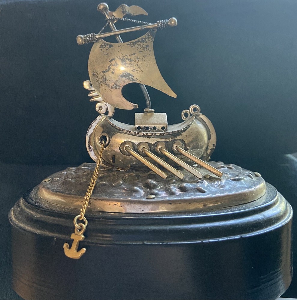 Sterling Silver Ship Figurine