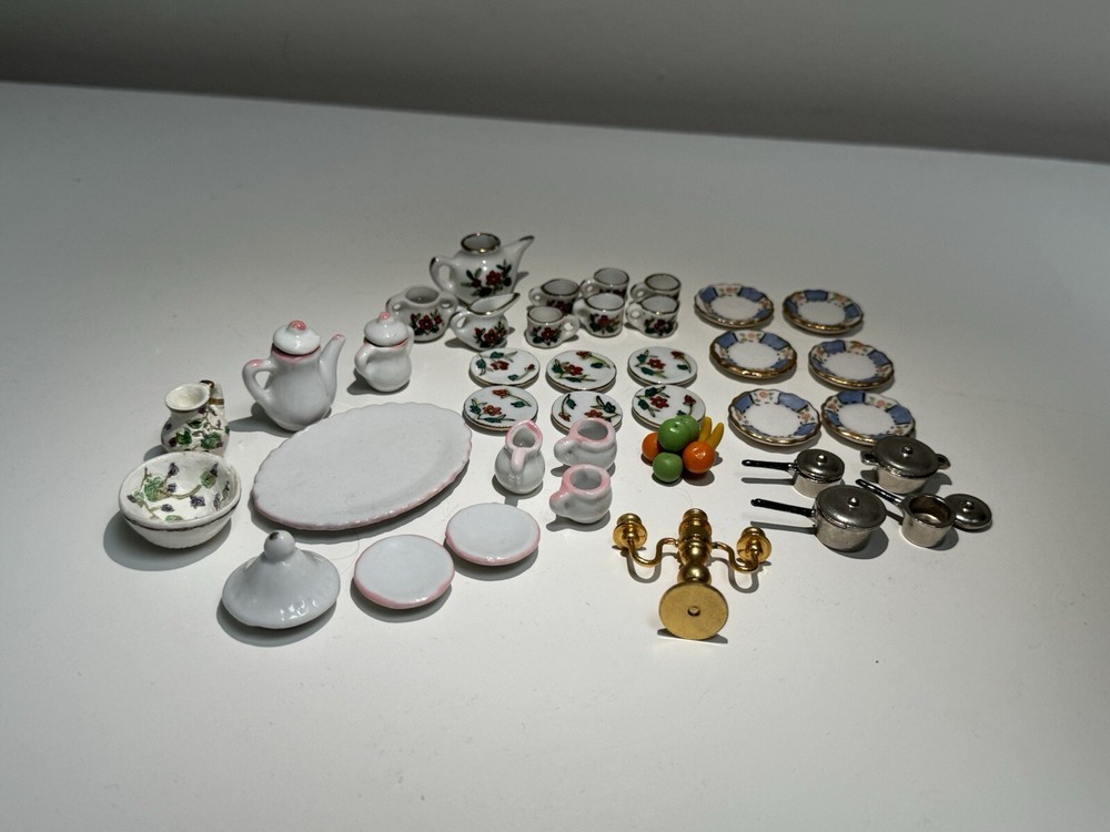 1:12 scale Dolls house Miniature Kitchen Accessories Bundle