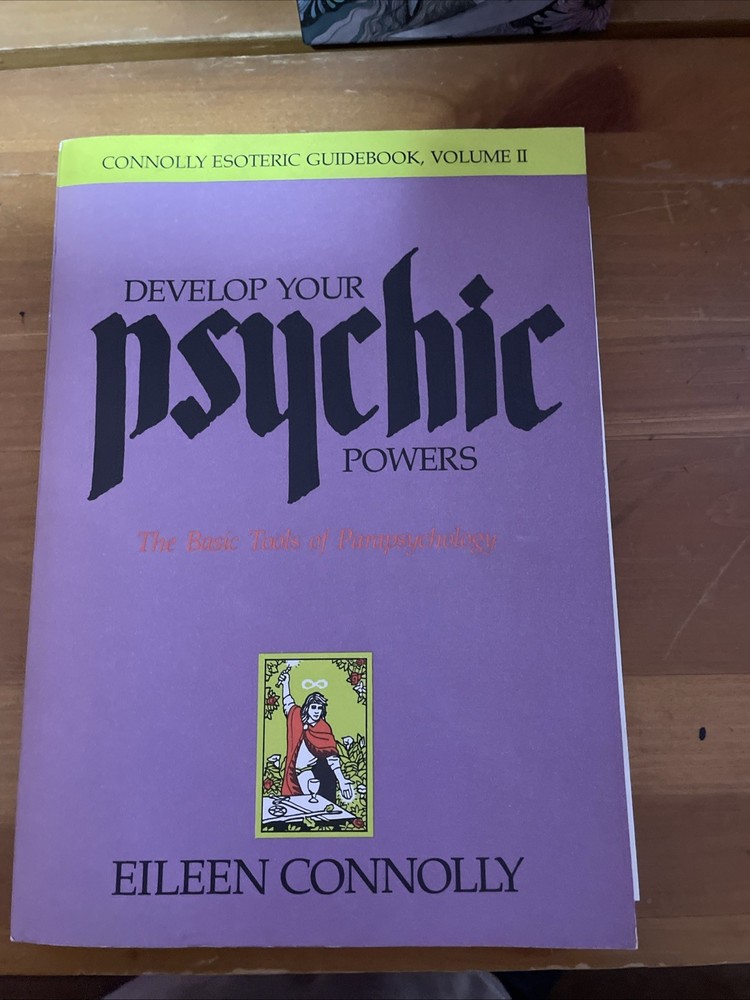 Develop Your Psychic Powers by Eileen Connally (1990). Very Good Condition.