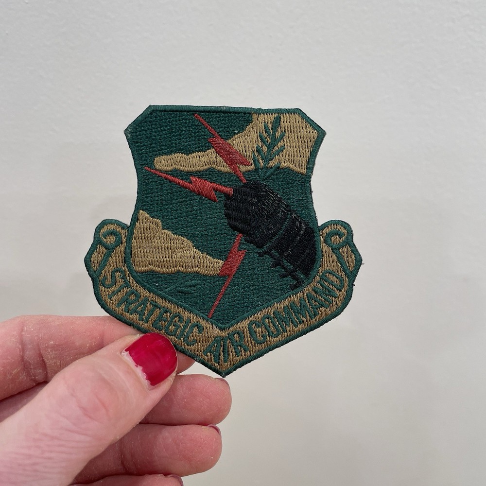 Strategic Air Command Iron On Patch