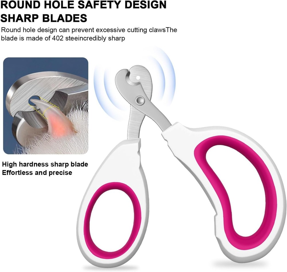 Beginner-Friendly Cat Nail Clipper - Sharp, Durable & Safe for Small Pets