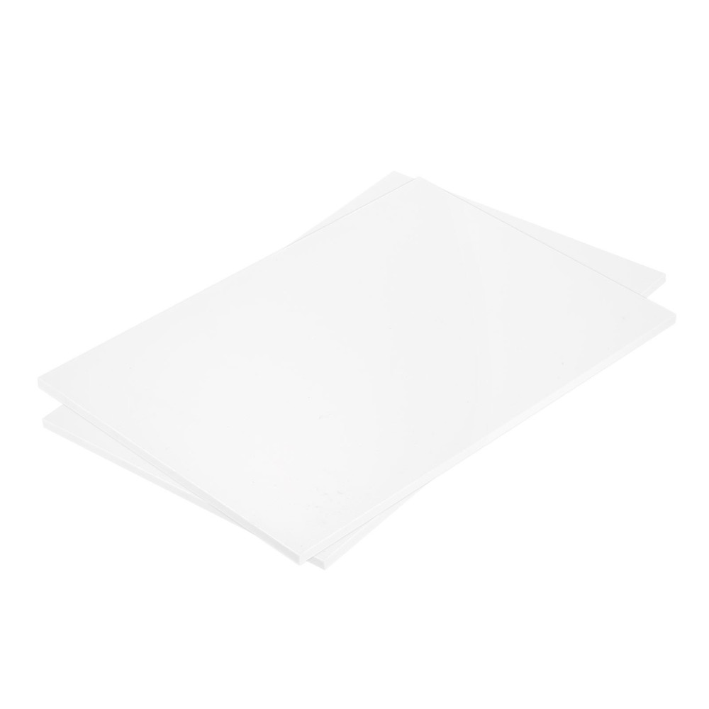 ABS Plastic Sheet 12 " x 8 " x 0.24 " ABS Styrene Sheets White 2 Pcs