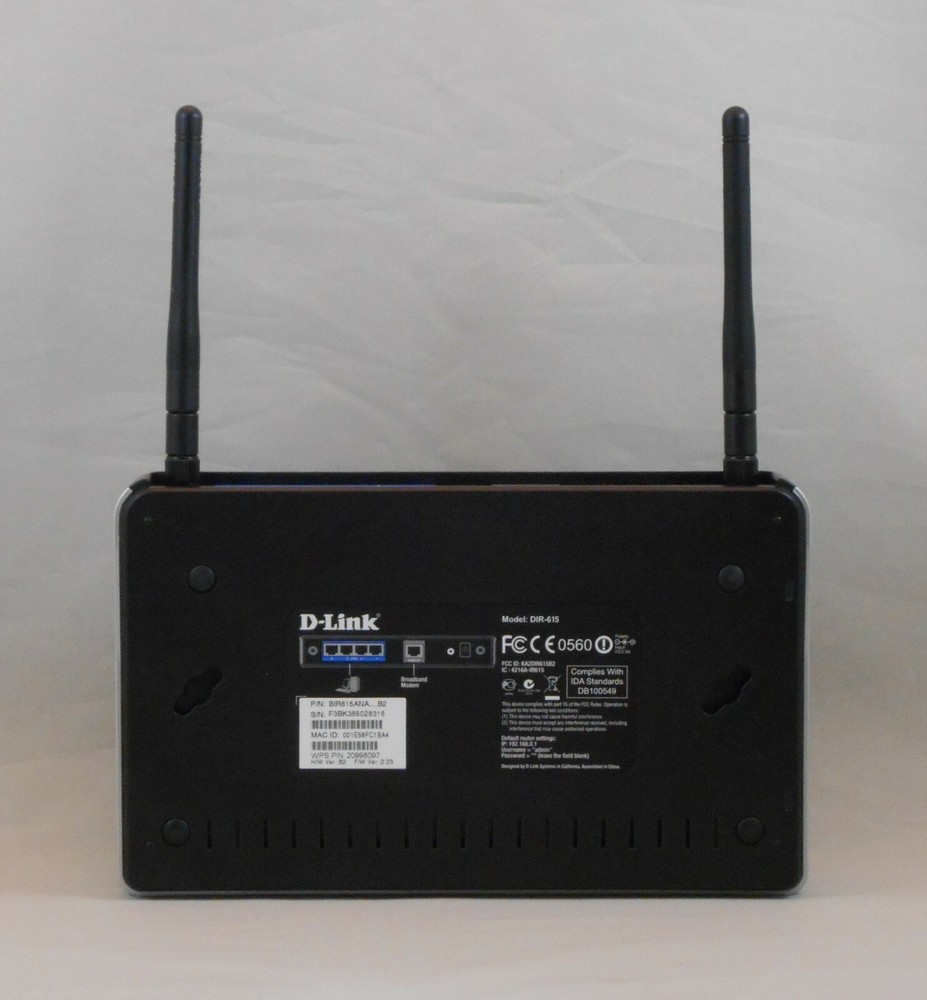 D-Link DIR-615 Wireless N 4 Port Router