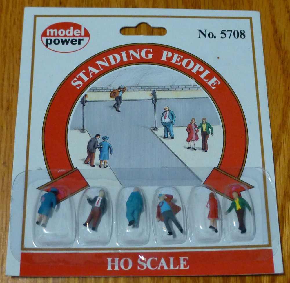 Model Power #5708 Passengers pkg(6) -- Standing