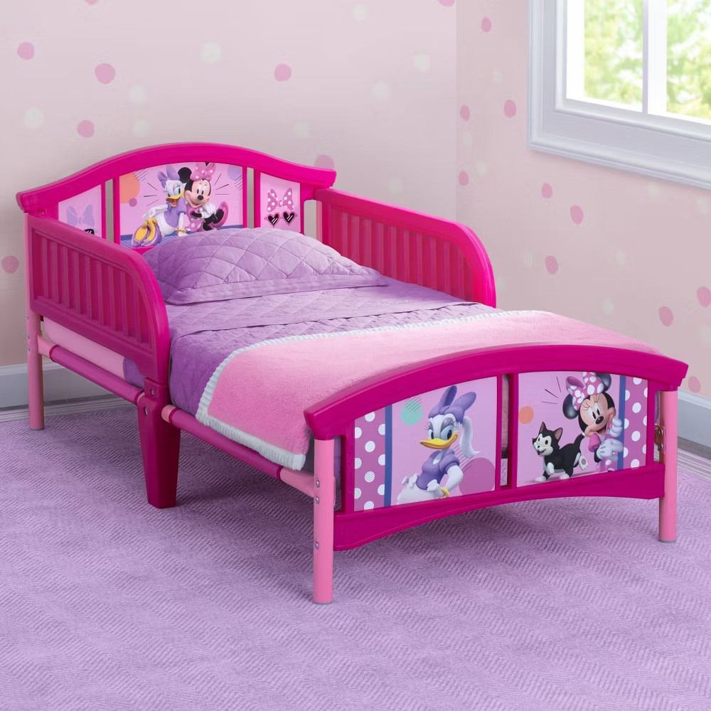Delta Children Plastic Toddler Bed - Minnie Mouse