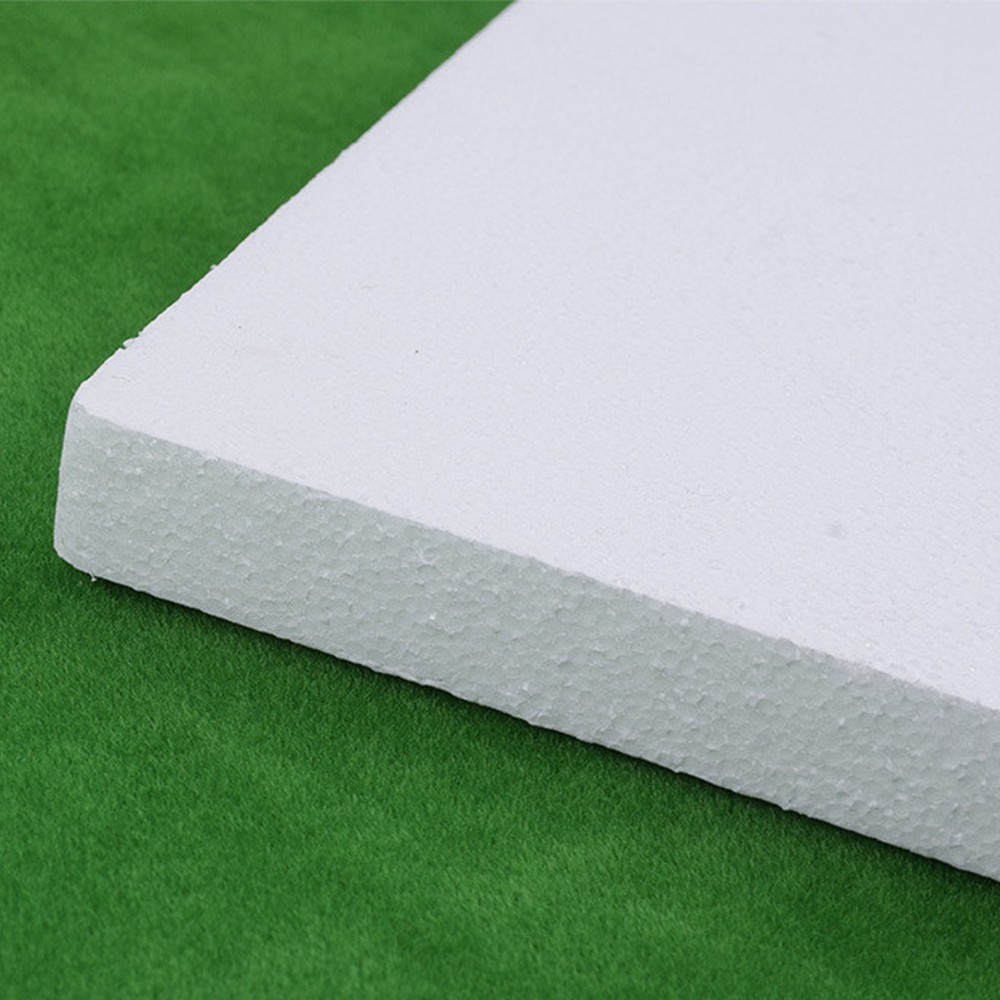 Blue Foam Board Model for Accurate Landscaping Block Construction Projects