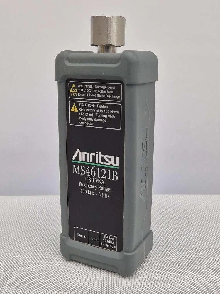 ANRITSU MS46121B USB VNA Frequency Range: 150 kHz - 6 GHz
