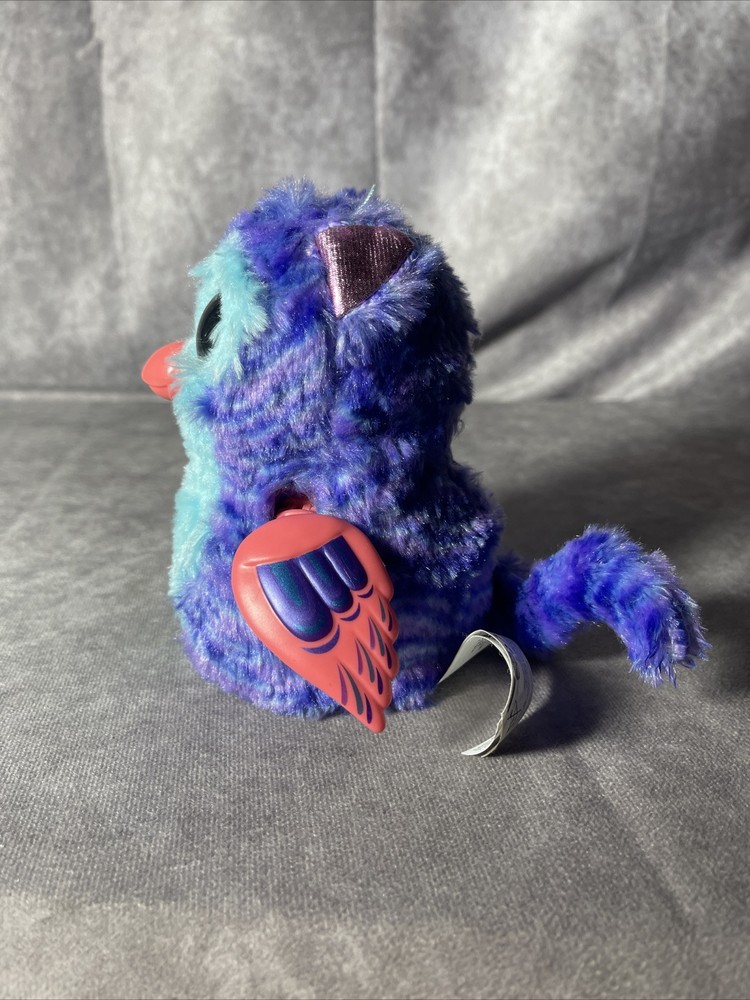 Hatchimals Fabula Forest Tigrette Spin Masters Interactive OWL Blue WORKS No Egg