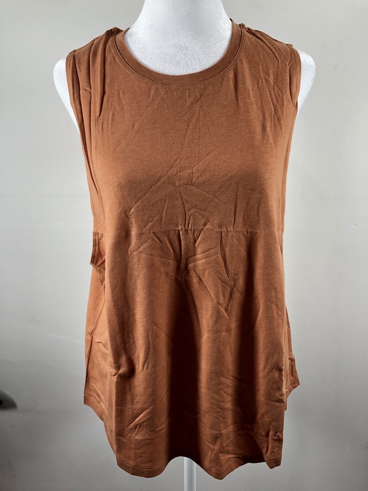 Girlfriend Collective Ginger Cupro Crop Size small M