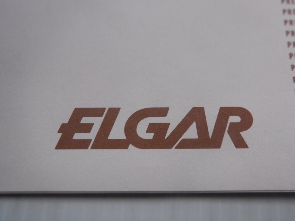 Elgar 400SR Manual
