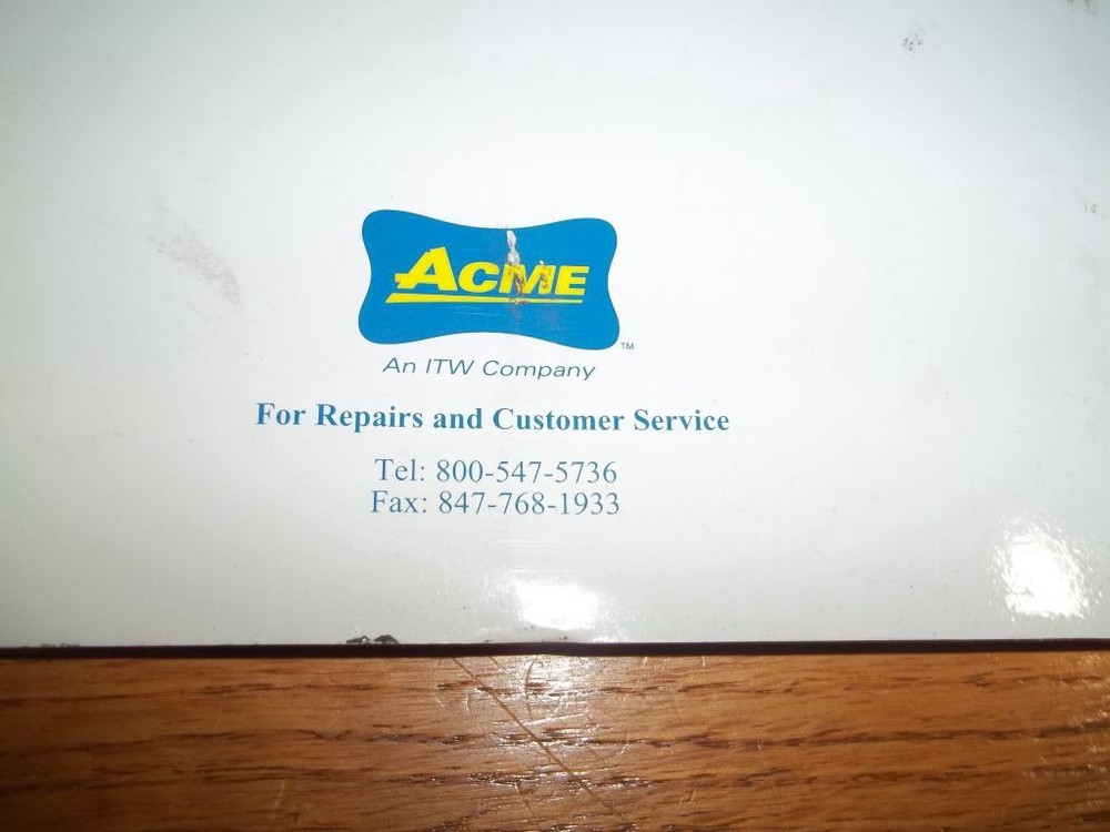 Acme Battery Powered Plastic Strapping Tool P325 Manual