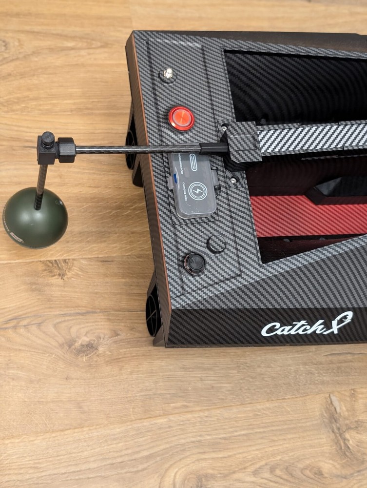 Ripton CatchX Black Samurai Screw Deeper Bait Boat arm mount