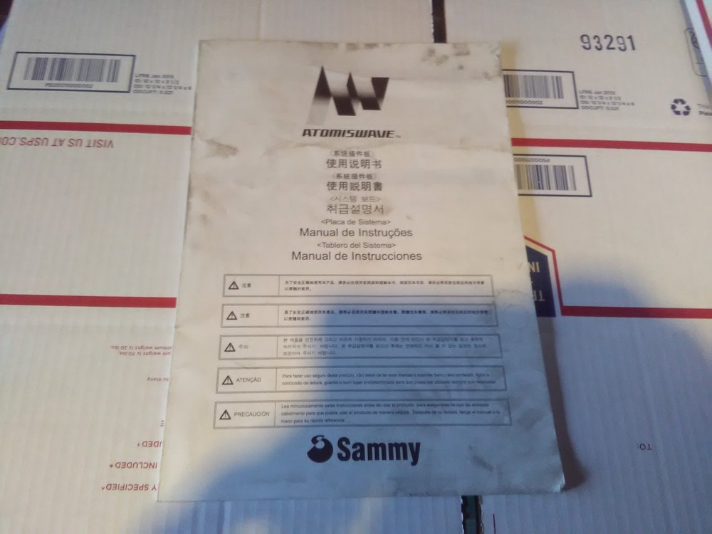 sammy atomiswave arcade service manual