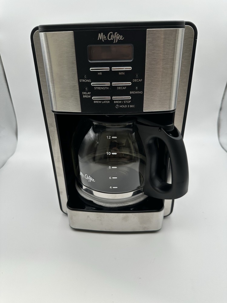 Mr. Coffee 12 Cup Programmable Coffee Maker with 3 Ways to Brew System/ Un-Used