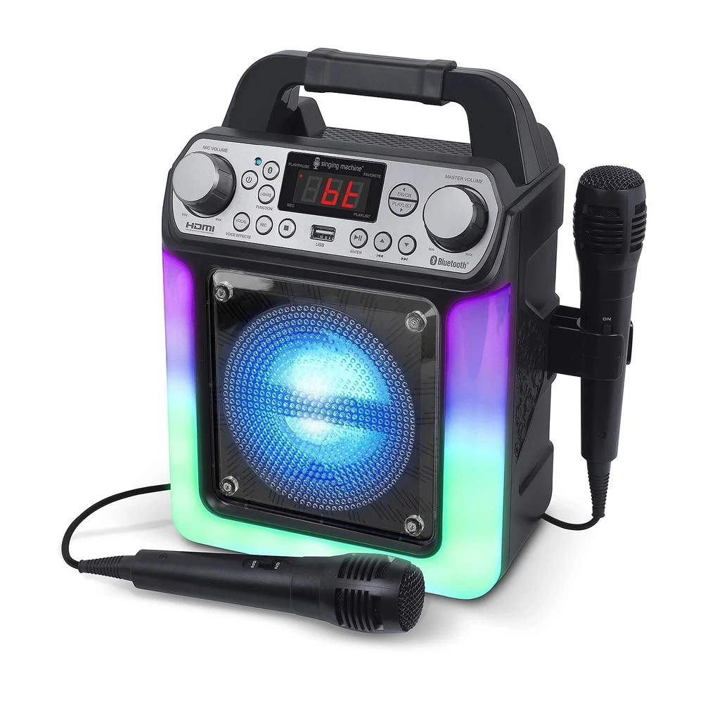 Singing Machine Portable Bluetooth Karaoke System (SML654BK) ™