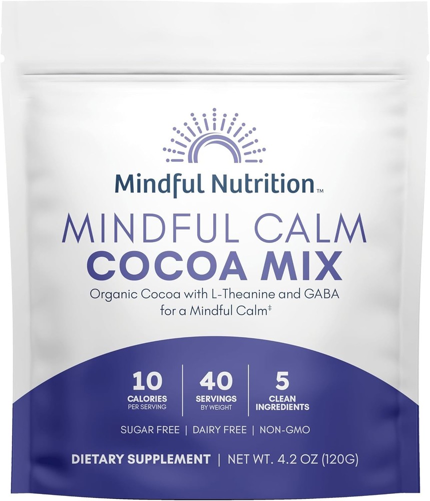 Mindful Nutrit Mindful Calm Sr Hot Chocolate Mix - 40 Servings
