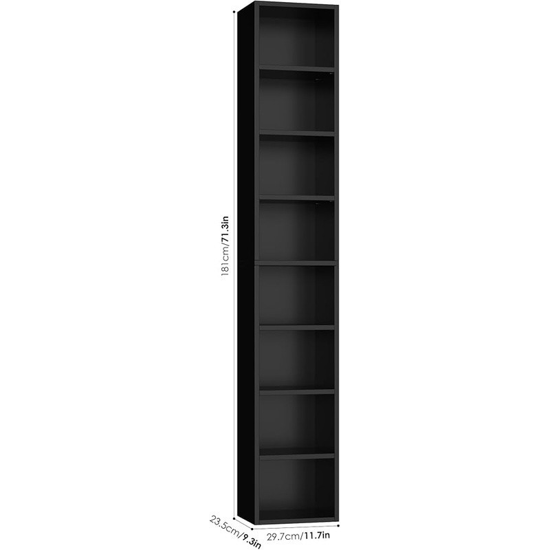 Adjustable DVD Media Tower Rack Durable Storage Organiser Office Home Use
