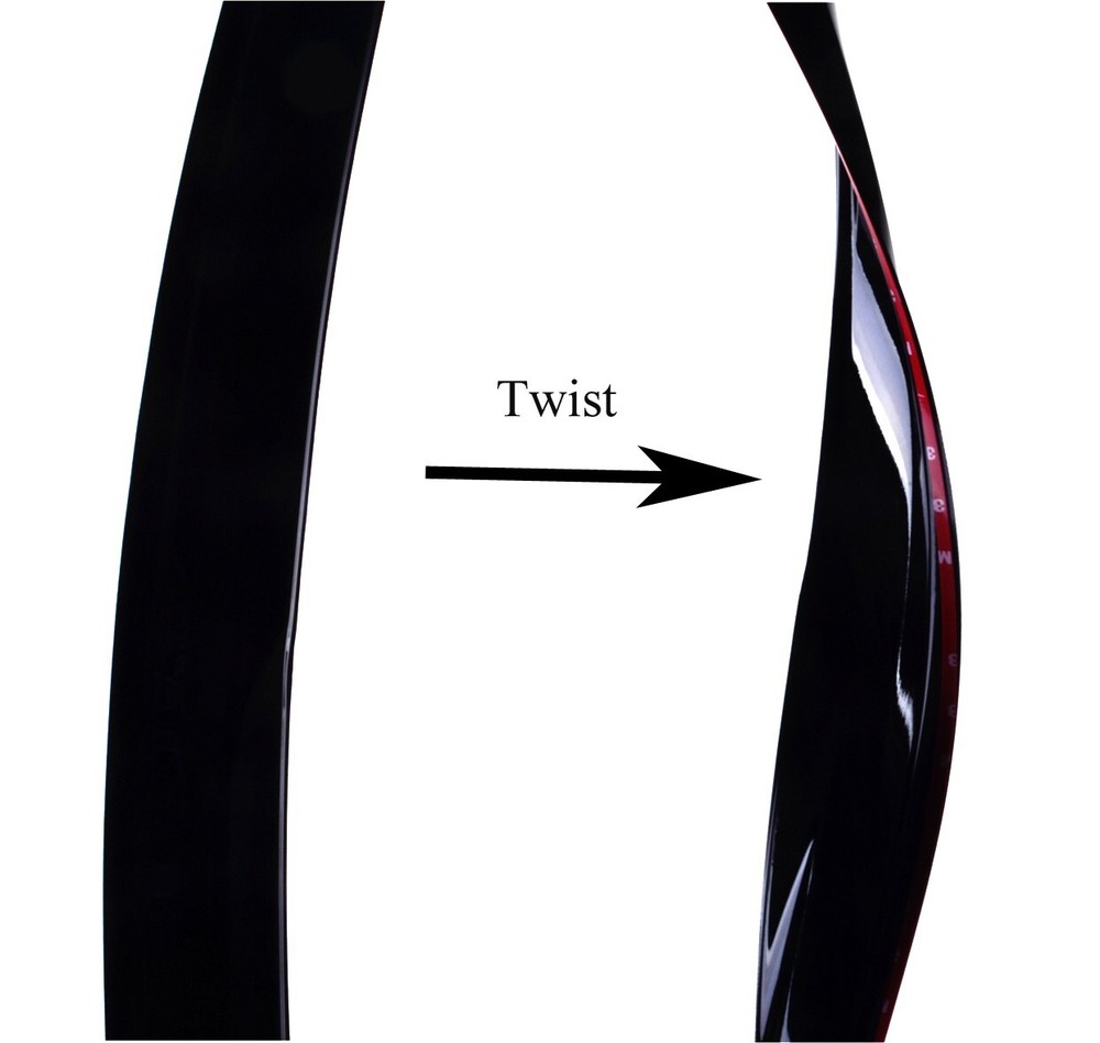 Fits VERSA NOTE HATCHBACK 2014-2019 Side Window Visor Sun Rain Deflector Guard