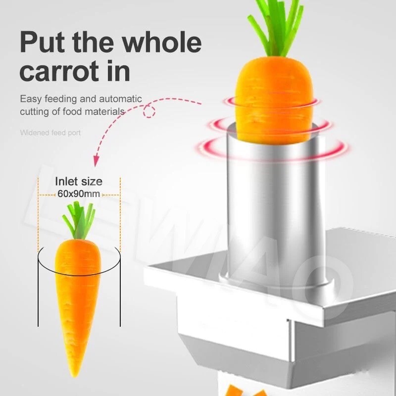 Fruit Vegetable Dicer Dicing Machine Cutting Carrot Potato Onion Cube Cutter