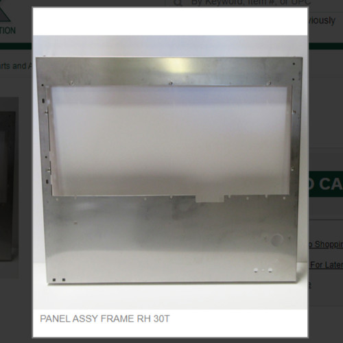 PANEL ASSY FRAME RH 30T #2021679-01