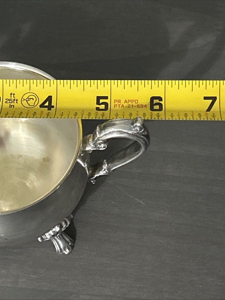 Vintage Silverplate Creamer & Sugar Set