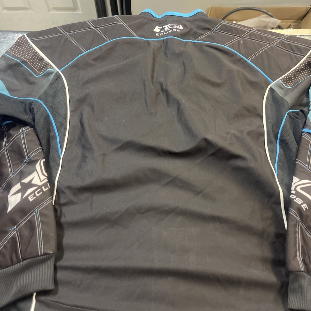 Planet Eclipse Blue and Black Jersey used Small-medium