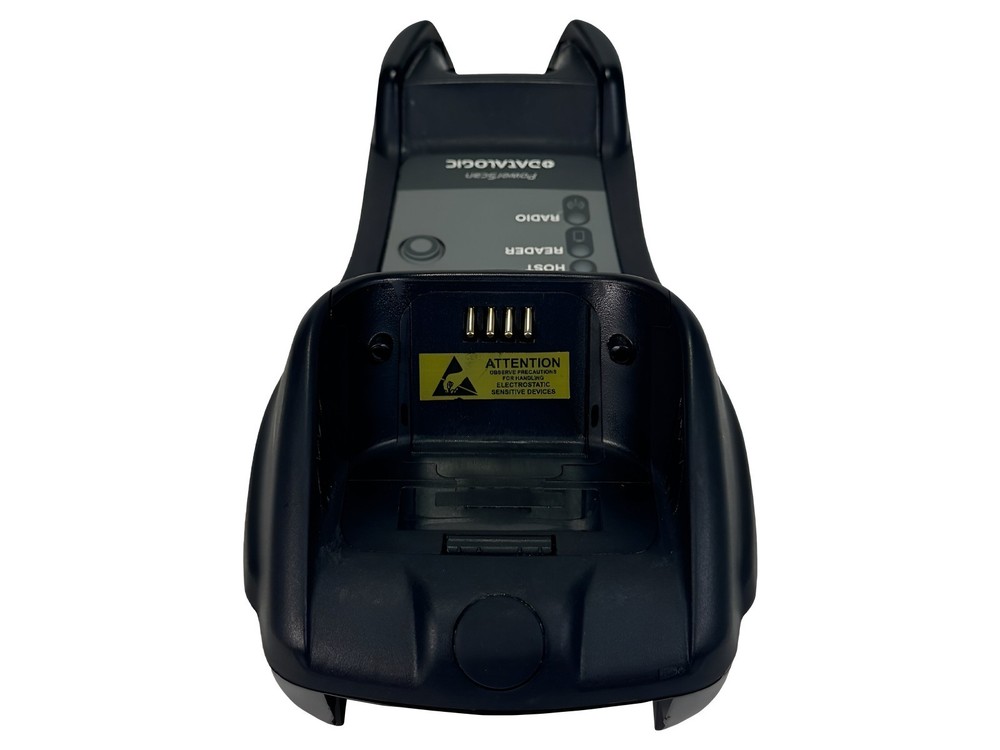 Datalogic POWERSCAN PM9501 Warehouse Radio System Barcode Scanner w/Kit TESTED
