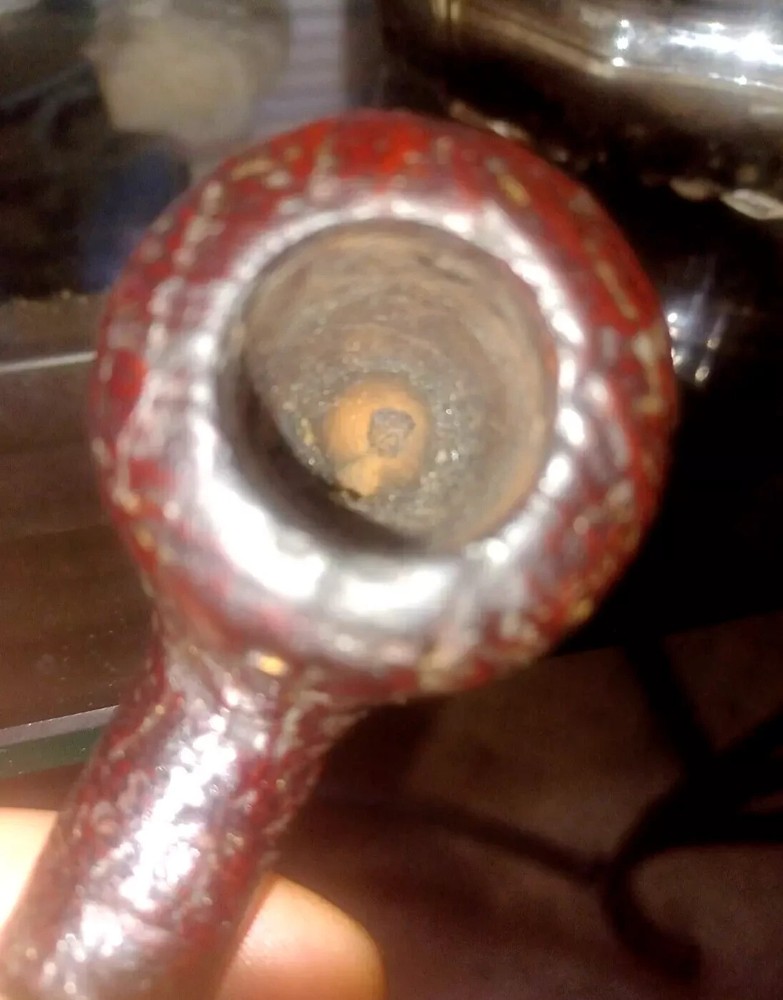 KAYWOODIE RUSTICATED AUTHOR SAXON BRIAR PIPE