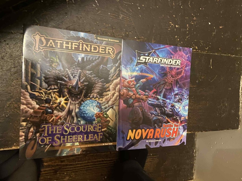 SHEERLEAF NOVA RUSH Pathfinder Starfinder Second Edition Free RPG Day 2025
