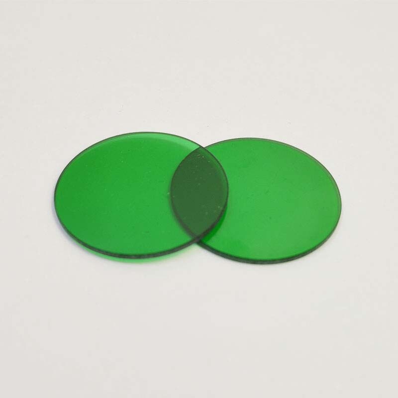 Microscope Filter Dia. 32mm Yellow/Blue/Green Transmission White Matte Filter