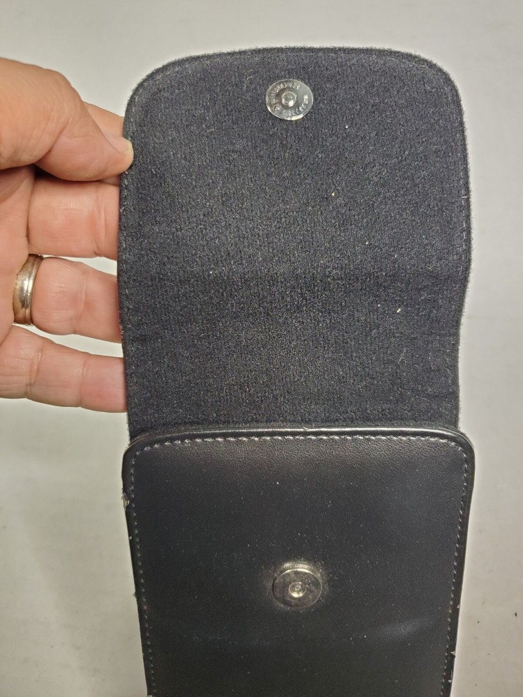 Vintage HP Hewlett Packard Calculator Black Case / Pouch (ONLY) Empty