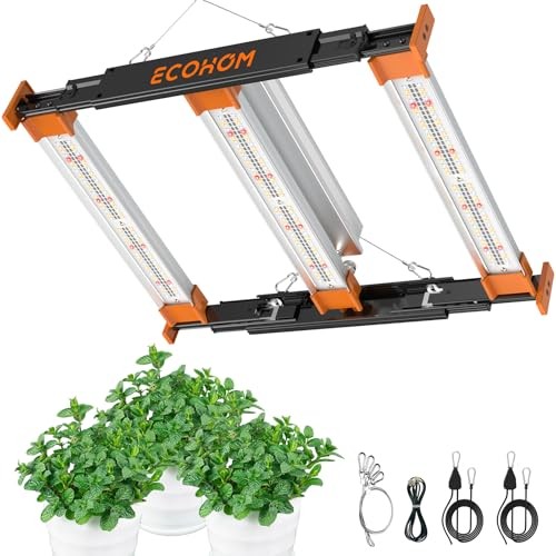 W LED Grow Light, 2x2ft Coverage Full Spectrum Daisy Chain Growing Light, 100