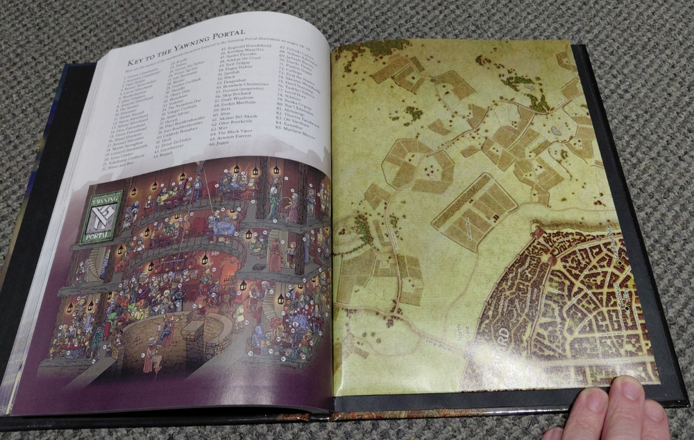 Waterdeep Dragon Heist - Dungeons & Dragons 5th Edition - WOTC W/ Map Attached