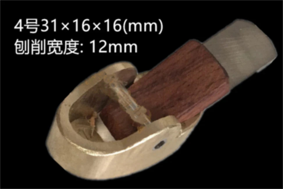 2pcs Strong varisized "hill" style brass Mini,finger planes #6085