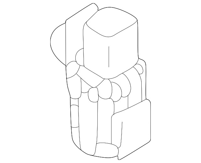 Genuine Mitsubishi Ambient Temp Sensor 7825A110