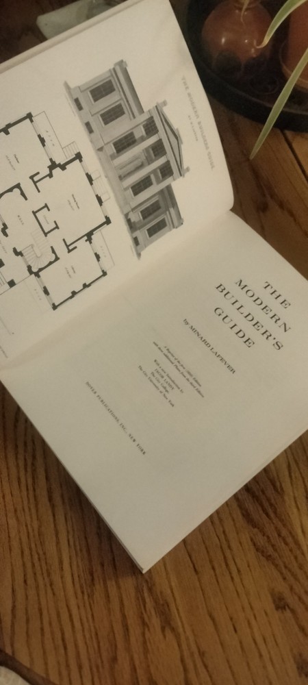 Dover Modern Builder's Guide Minard Lafever Greek Revival Plans