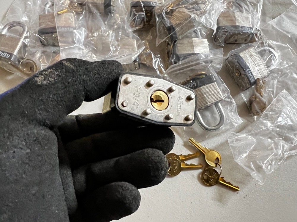 50pcs Keyed Alike padlock, laminated padlock 45mm