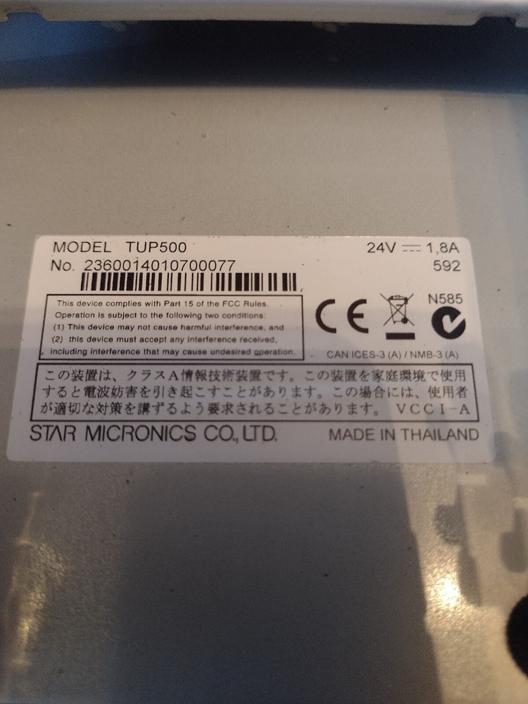 Star Micronics Thermal Label Printer