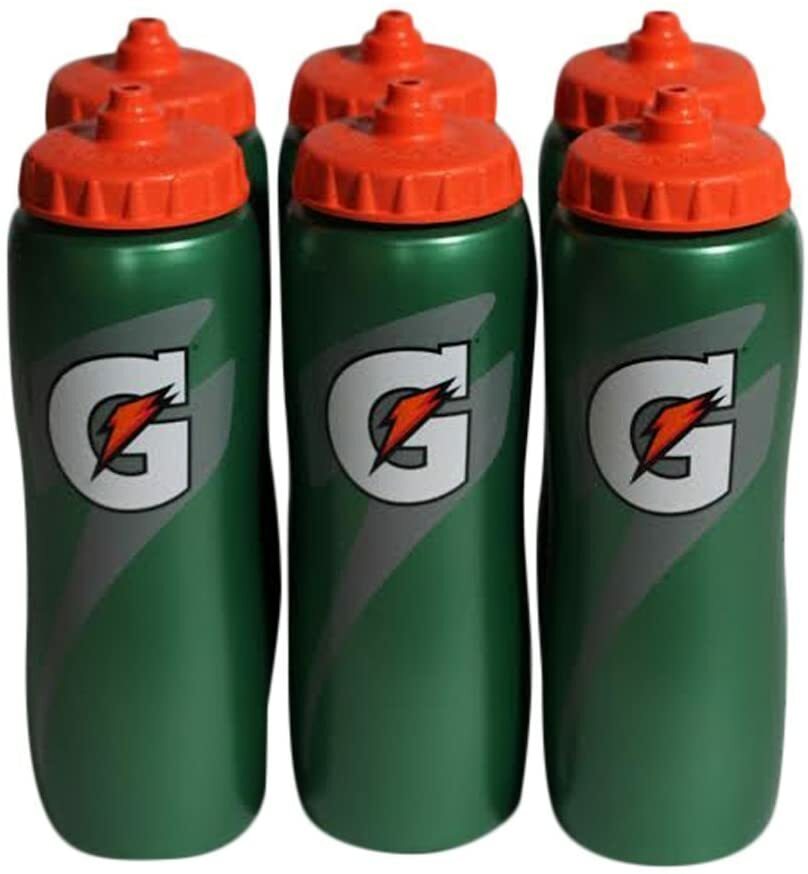 Gatorade Contour Squeeze Bottle 32 Oz, 6 Pack