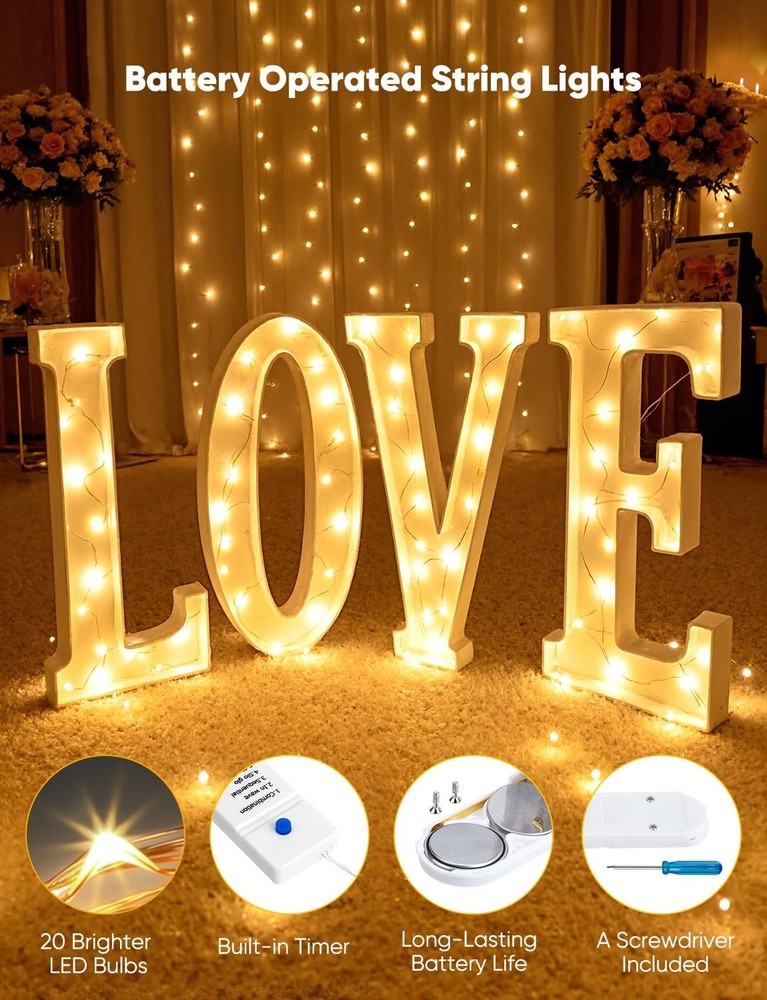 Minetom 12 Pack Fairy Lights Battery Operated String 12 Pack, Warm White