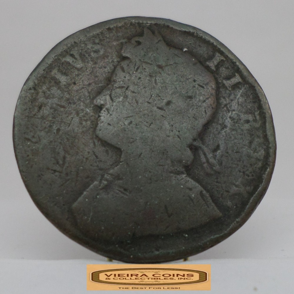 1730 Great Britain Half Penny - #C57771NQ