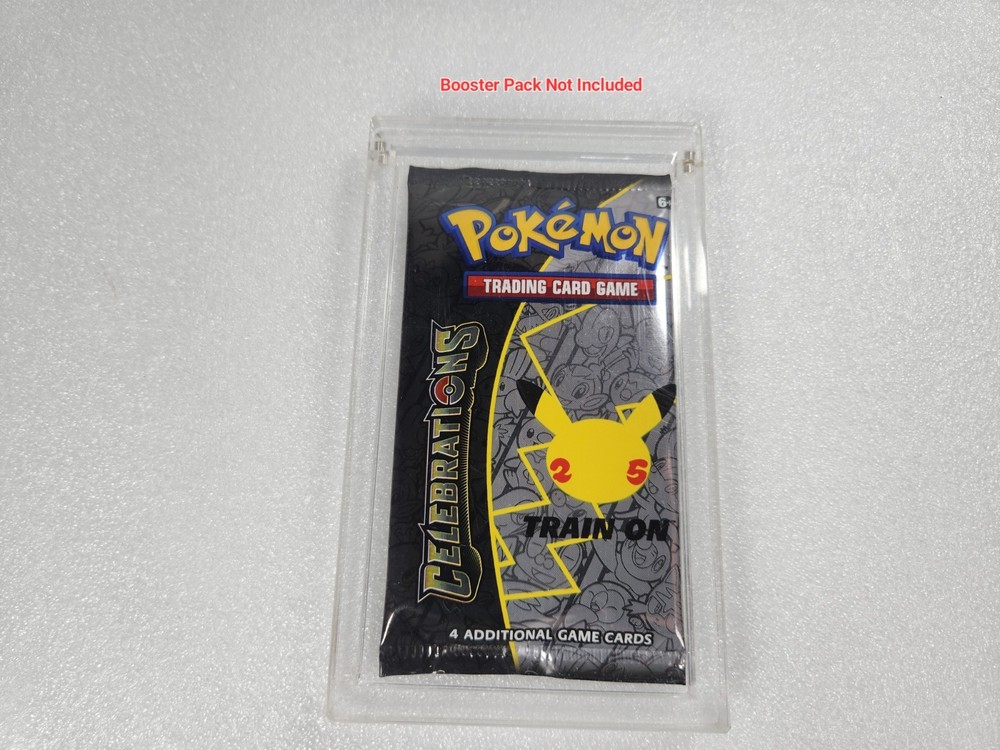 Premium Acrylic Booster Pack Display/Display Case(Pack Not Included)