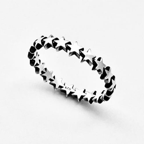 Sterling Silver Tree of Life Ring: Large Leaf Fortune Ring